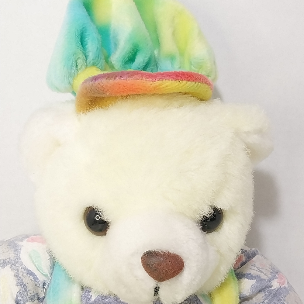 Kuddle Me Toys Tie Dye Bear.